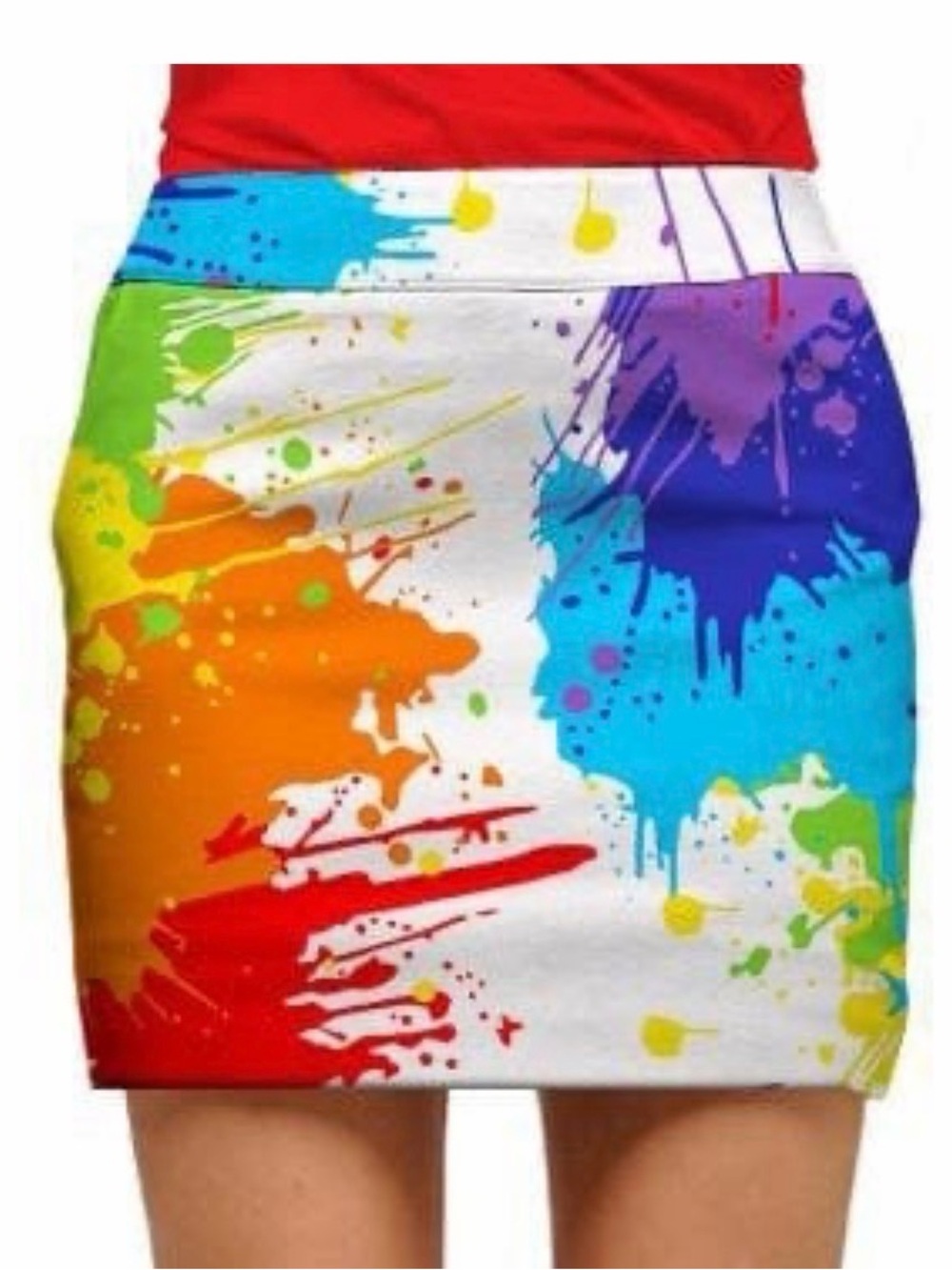 Loudmouth Golf Drop Cloth Skirt Size 4